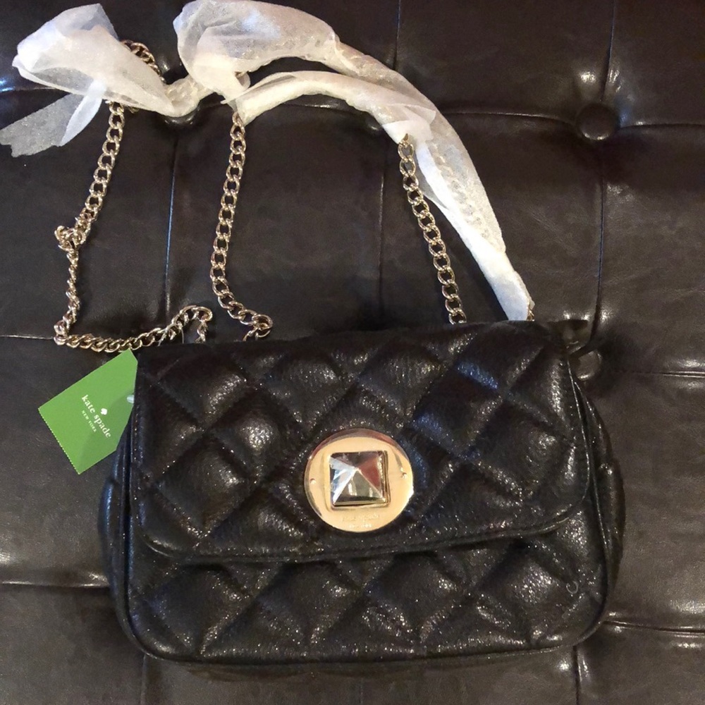 Kate Spade new with tags black “christy” bag